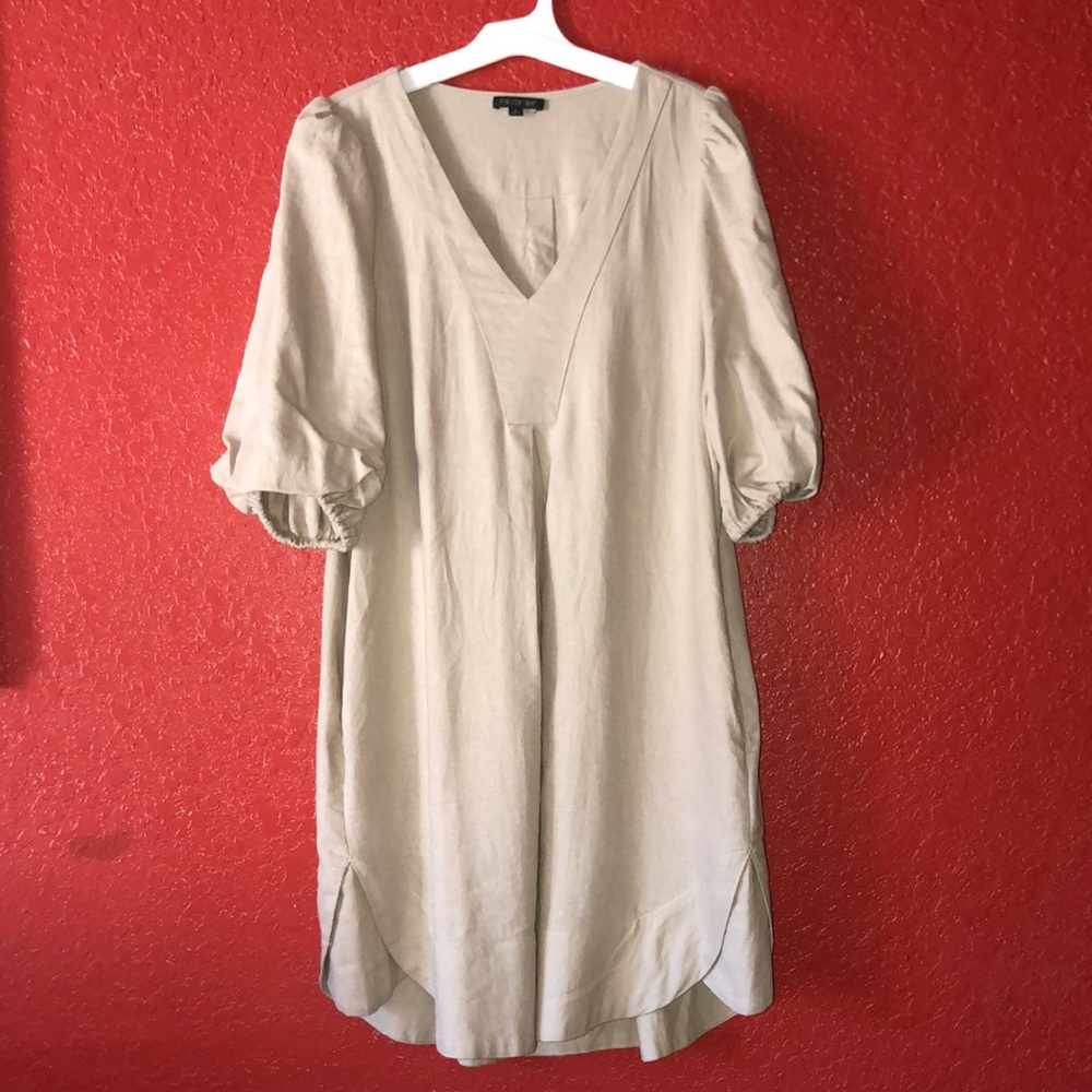 For Cynthia Cream Textured Top